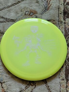 Discmania 'Lone Howl II' Yellow Disc Golf PD Driver LE Innova Made OOP Signature